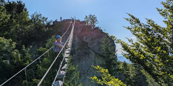 Ferratový kurz - Normal alebo Extrem s inštruktorom v lokalite Skalka pri Kremnici/Kremnica - Skalka pri Kremnici