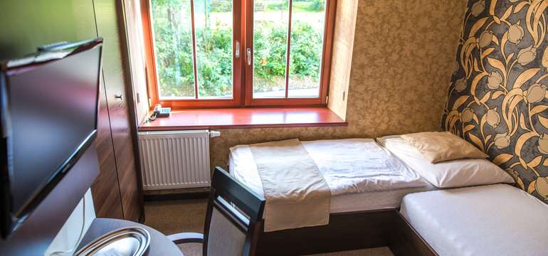 Hotel Slunný Dvůr v Jeseníkoch, ubytovanie