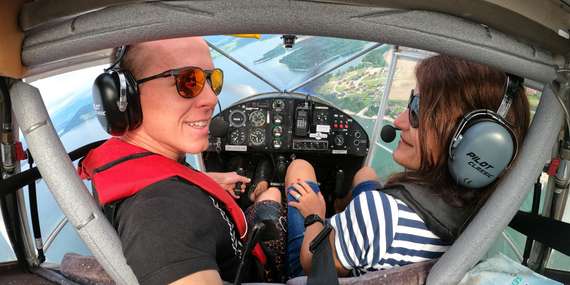 Zážitkový let jediným hydroplánom na Slovensku s možnosťou pilotovania aj s fotografiami a videom ZDARMA/Liptovská Mara