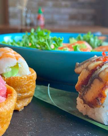 SUSHI menu v Gao Restaurant