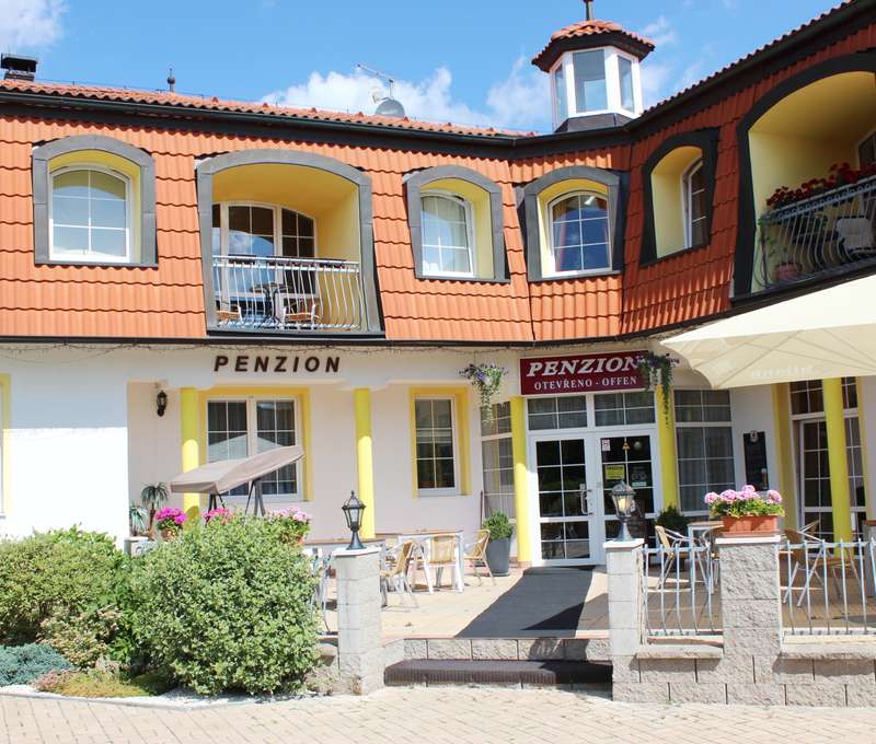 Penzion Hortenzie najdete v klidné části města