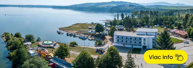 Dovolenka na brehu Oravskej priehrady  - hotel pristav