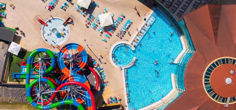 Aquapark Meander Oravice v lone panenskej oravskej prírody