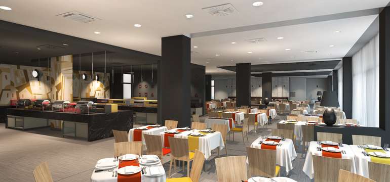 Gastronómia v hoteli Park Inn Zalakaros***