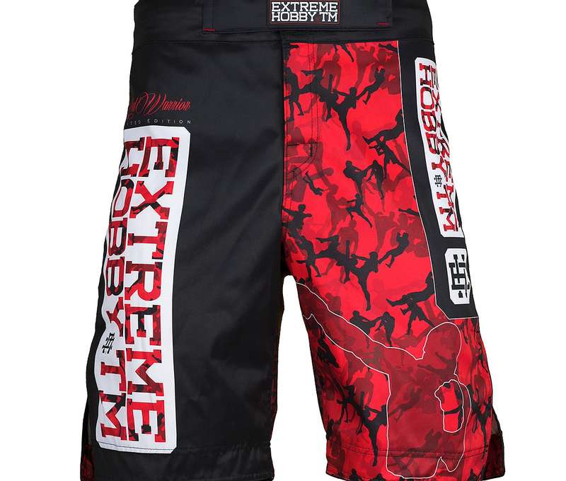 Pánske šortky Grappling RED WARRIOR (Extreme Hobby)