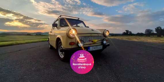 NARODENINY: Legendárny TRABANT 601S - zážitková jazda ako vodič alebo spolujazdec plná nostalgie/Bratislava