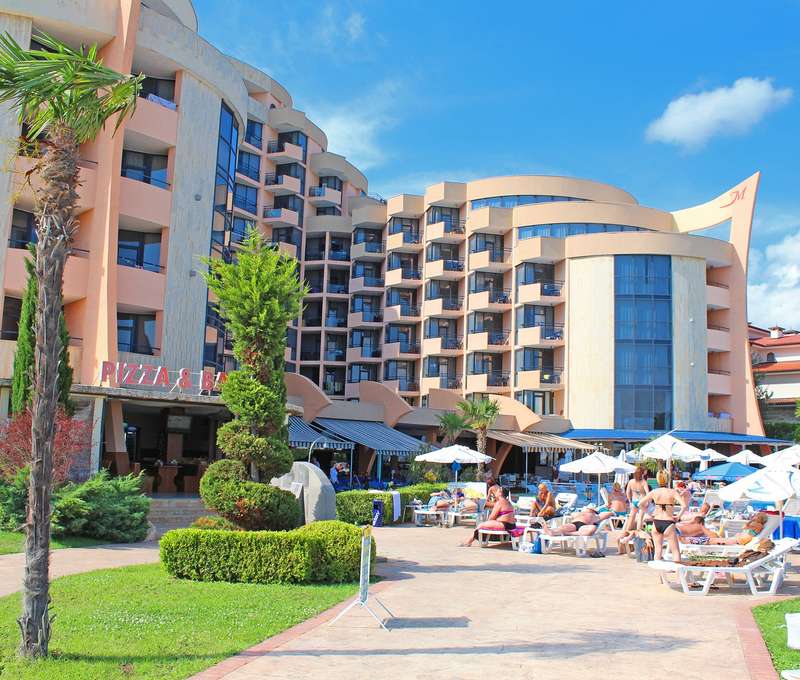 Hotel Marlin Beach**** leží na Slnečnom pobreží v Bulharsku