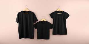 Bavlnené tričká pre celú rodinu