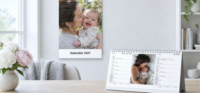 Nástenné a stolové fotokalendáre 2027 - doprava zdarma od 20 €