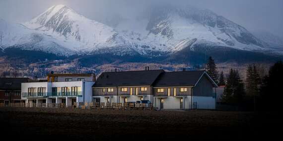 Novovybudovaný apartmánový komplex Čerešňový sad pod južnými svahmi Vysokých Tatier/Poprad - Mengusovce