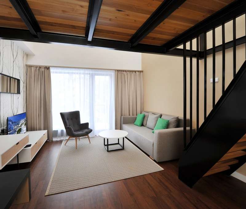 Mezonetové apartmány 4+2 jsou dostupné za příplatek