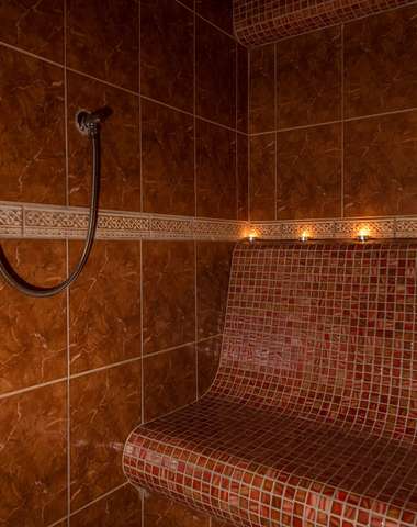 V penzióne sa nachádza aj fínska sauna a relaxačná miestnosť