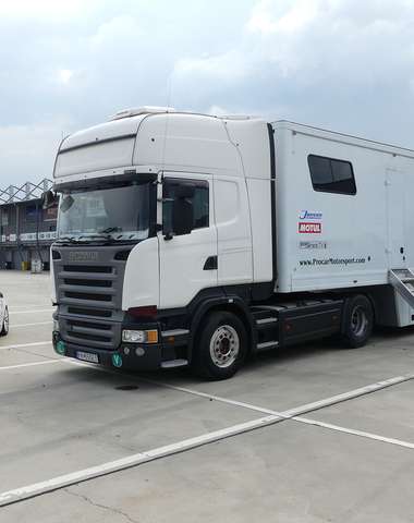 Šoférovanie ťahača Scania R420 Topline bez návesu