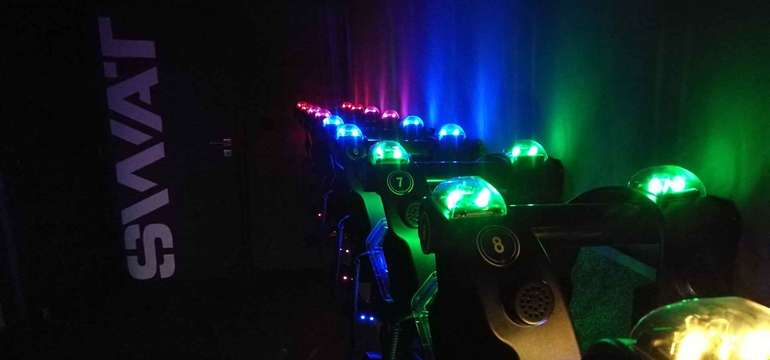 SWAT laser aréna v Bratislave.
