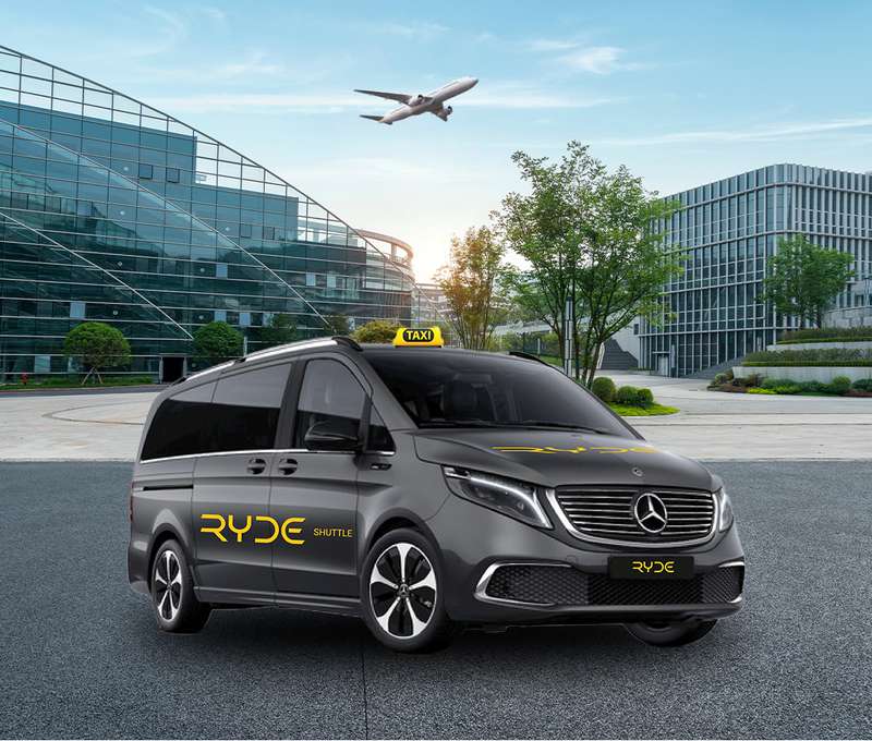 RYDE Shuttle transfer na letisko Bratislava alebo Schwechat