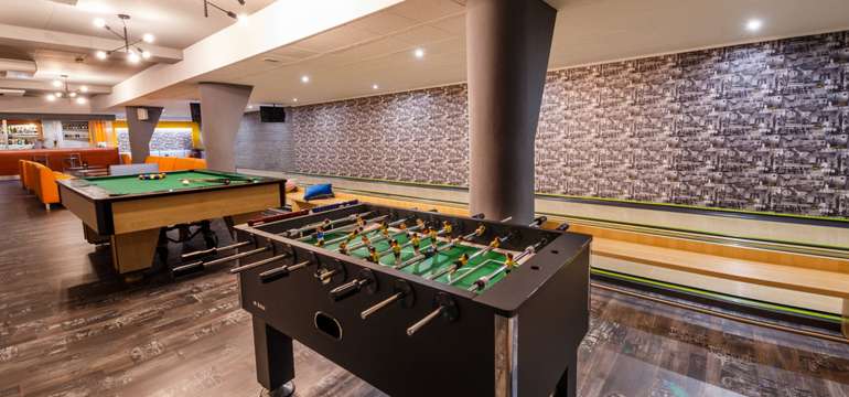 Wilga*** je jediným hotelom v Krakove s profesionálnym bowlingom