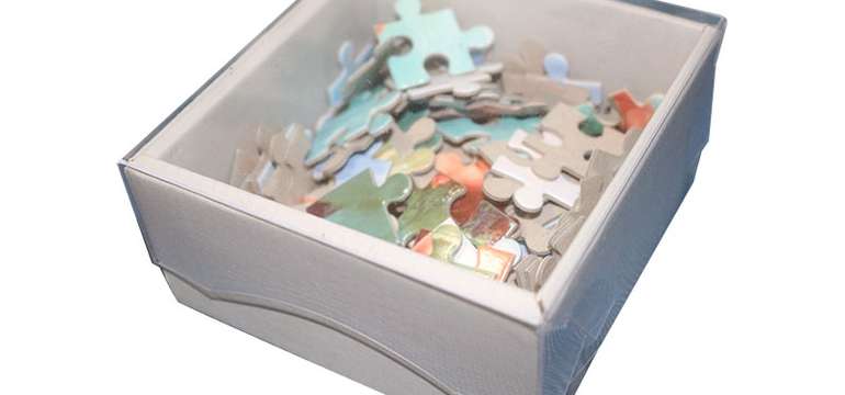 Puzzle A4 s potlačou