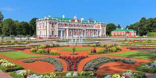 Katarínske údolie, kde sa nachádza palác Kadriorg