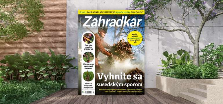 Ročné predplatné mesačníka ZÁHRADKÁR