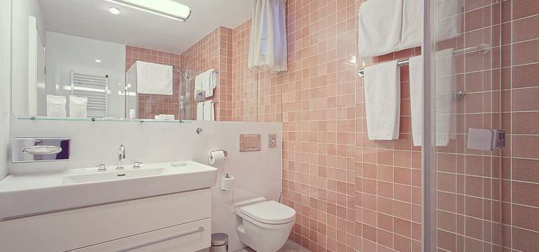 Elegantná kúpeľňa apartmánu v SKARITZ Hotel & Residence****