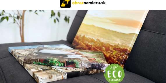 NOVINKA: Panoramatický fotoobraz na ekologickom plátne zo 100 % bavlny v rôznych rozmeroch/Slovensko