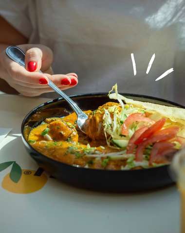 Indické menu v Masala Darbar na Nivách