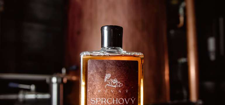 2-dielny Darčekový balíček pivnej kozmetiky (sprchový gél + šampón)