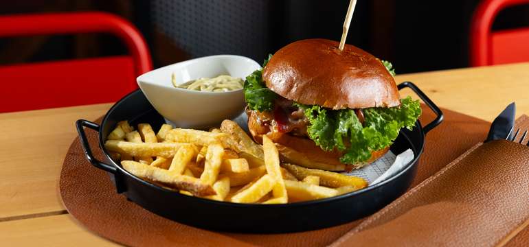 Corgoň burger menu