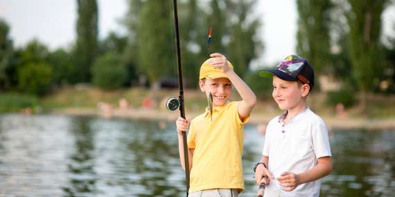 Rybársky Camp pre deti od 8 do 16 rokov na ranči v Galante/Galanta