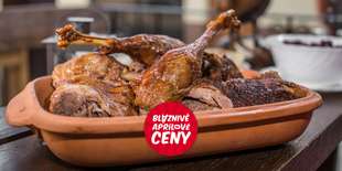 EXTRA CENA: Husacie alebo kačacie hody z reštaurácie Husacina u Galika