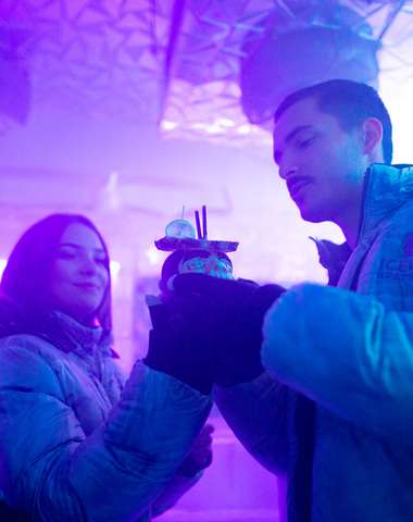 Vstup a drinky v ICE BAR v centre bratislavského Starého Mesta