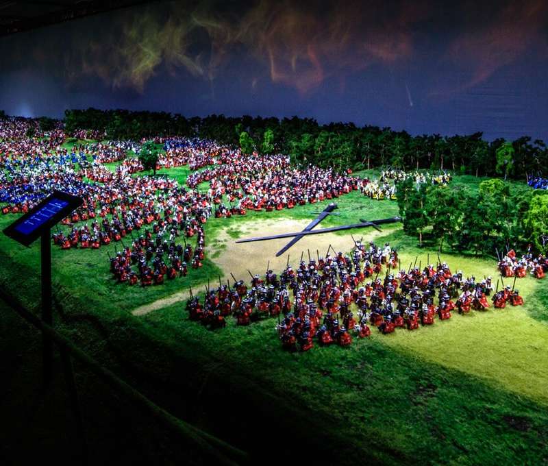 Na výstavbu atrakcí HistoryLandu bylo použito přes milion kousků LEGO kostek