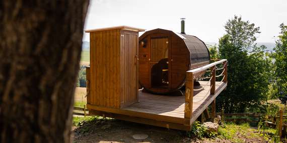 Luxusný únik do prírody v Diamond Cabin Orava s raňajkami a fínskou saunou/Orava - Párnica