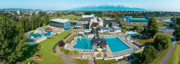 Vstup do aquacity poprad