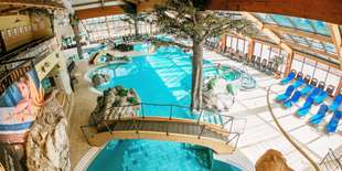 Aquapark spojený s hotelom