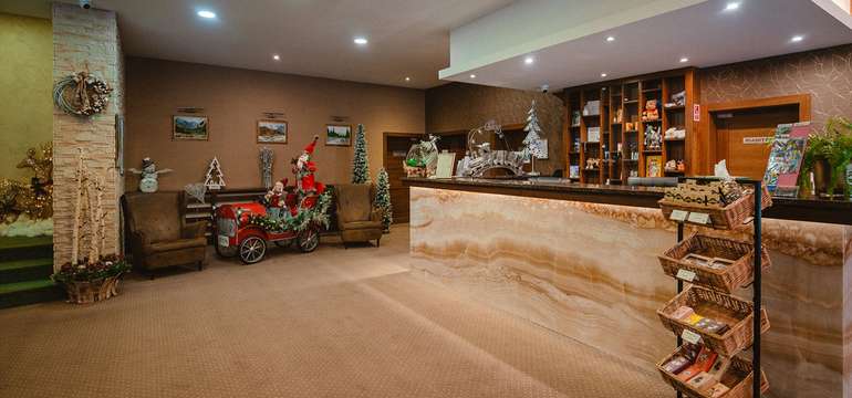 Lobby hotela Lesana****