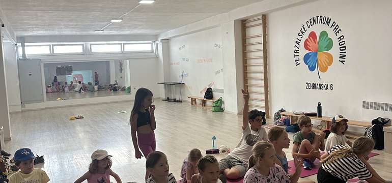 Denný letný anglický tábor plný aktivít v škole Bratilingua