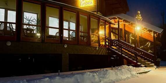 BLACK FRIDAY: Rodinný Hotel Eufória *** vo Vysokých Tatrách s polpenziou/Nová Lesná - Vysoké Tatry