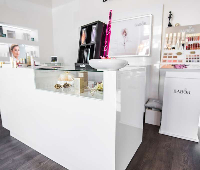 Interiér salónu Babor Beauty Spa.