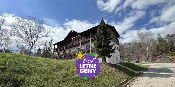 EXTRA CENY: Chatky alebo apartmány na Muránskej planine s polpenziou a hradným wellness - dieťa do 12 rokov zdarma!/Muráň - Predná hora