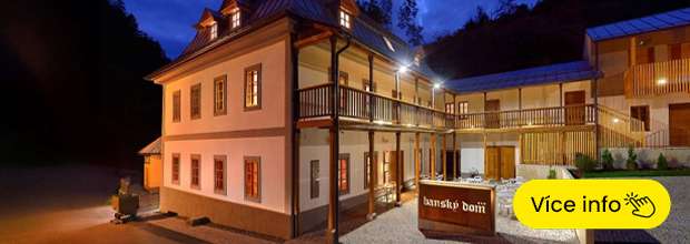 Penzión Banský dom – wellness v Štiavnických vrších
