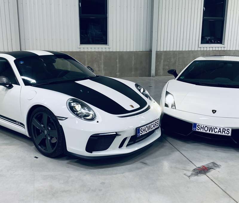 Jízda ve voze Lamborghini Gallardo a Porsche 911 Carrera