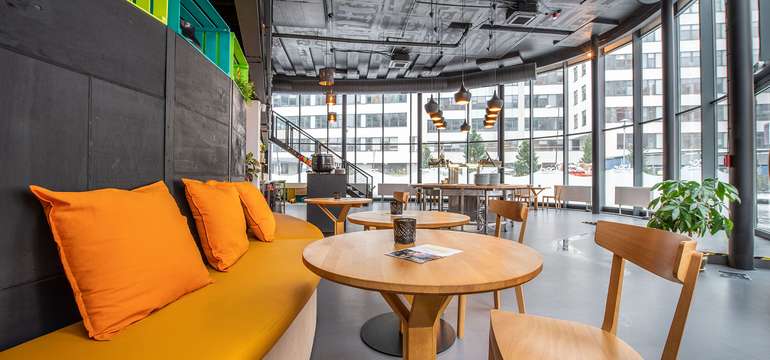 Interiér Loove restaurant