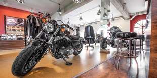 Motorka Harley Davidson s autentickým retro štýlom.