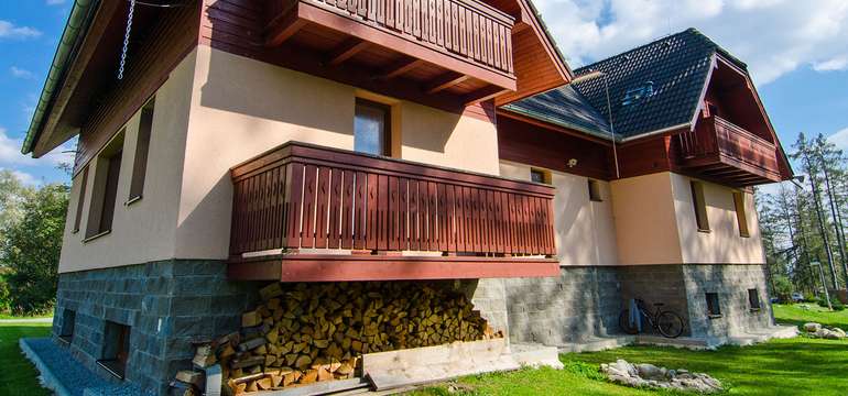 Wi-Fi připojení je ve Villa Domino zdarma
