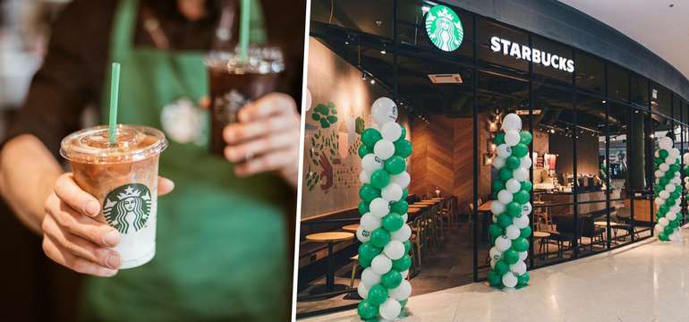Starbucks oslavuje! 50 % zľava na vybraný merch + ľubovoľný nápoj veľkosti Tall zadarmo