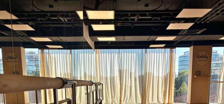 Barre skupinové lekcie vo Flexity Studiu