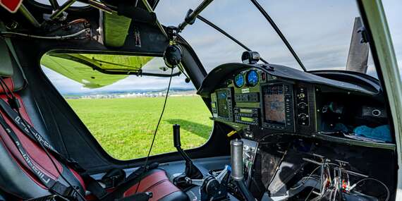 Prelet športovým lietadlom PIPISTREL VIRUS SW 121 ponad Spiš a Tatry s možnosťou pilotovania/Spišská Nová Ves