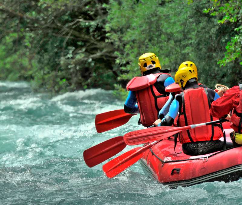 Rafting na trase Bešeňová - Lisková