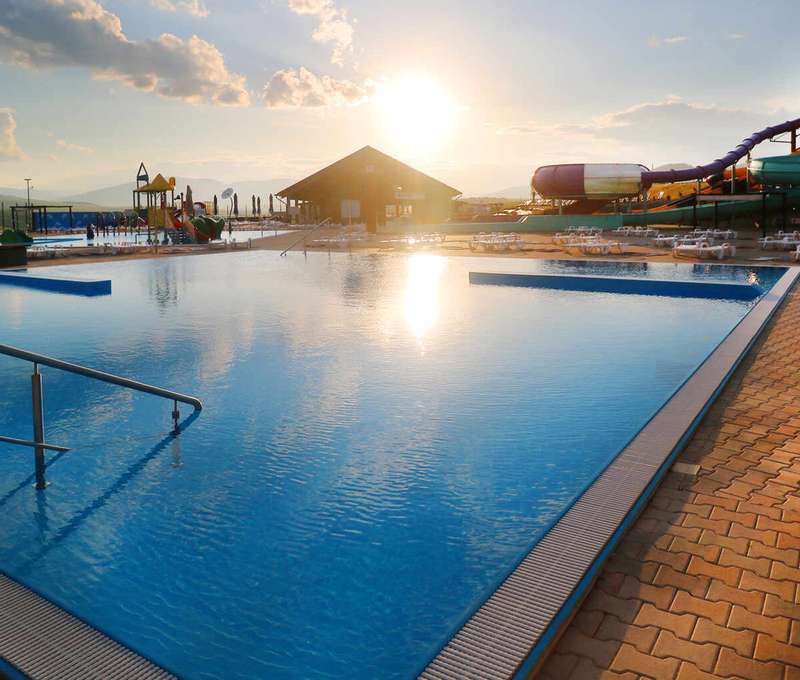 Vonkajší bazén, Thermalpark Lipany